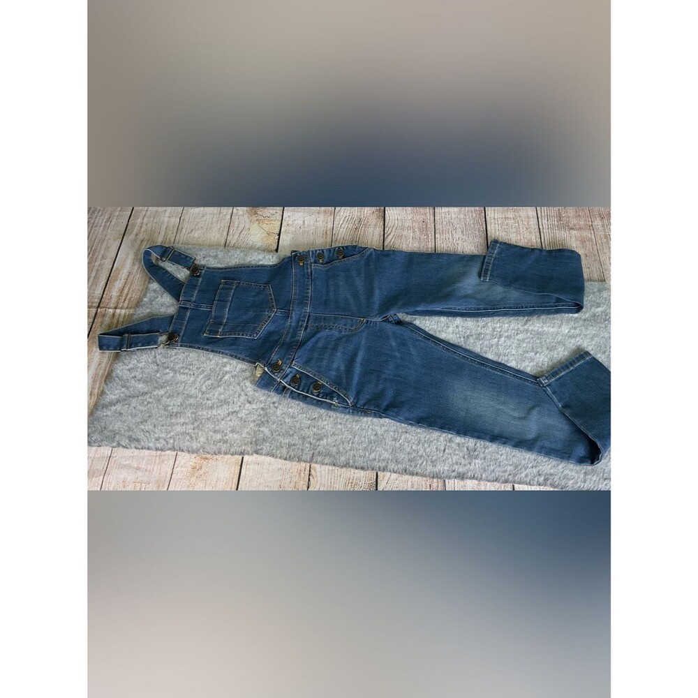 NWT J. Crew Crewcuts Kids Blue Denim Overalls Size 10